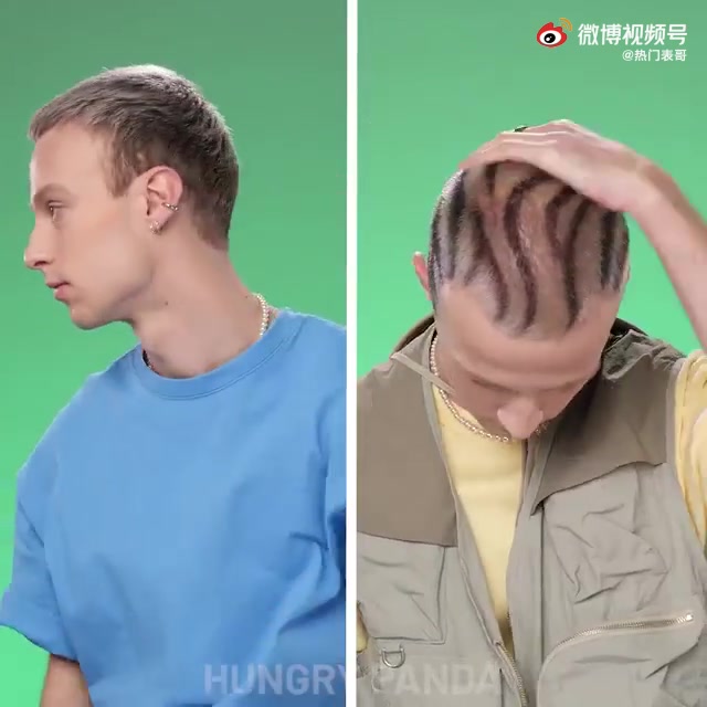 这样的斑马发型怎么样?
