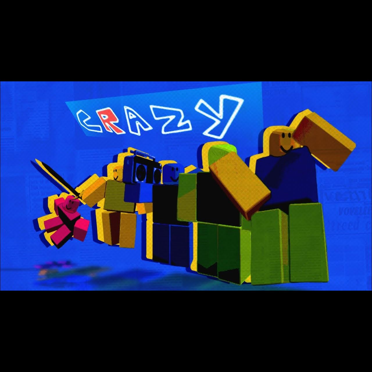 crazy roblox noob