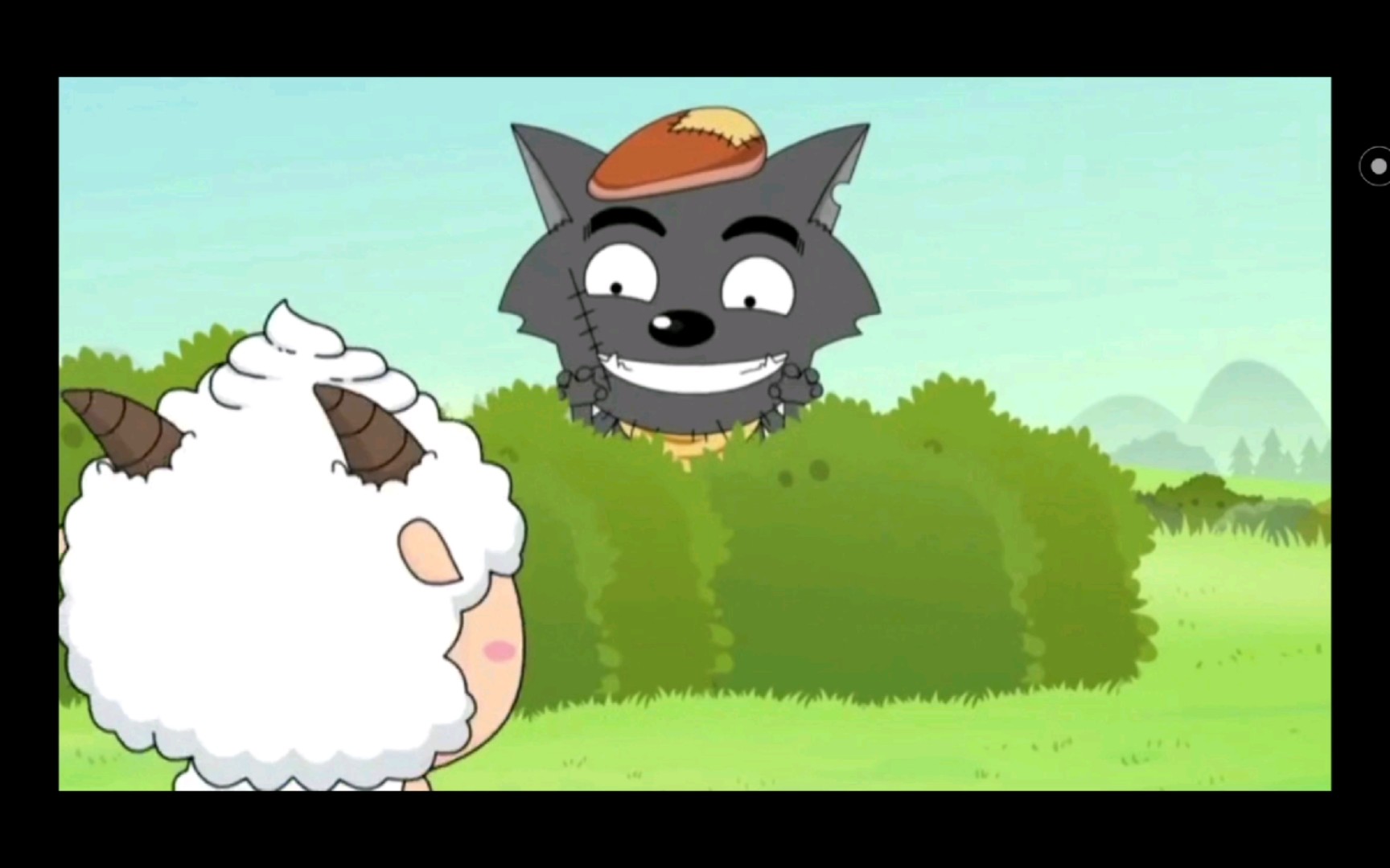 灰太狼为了抓羊果然能屈能伸,连孙子都愿意当9898