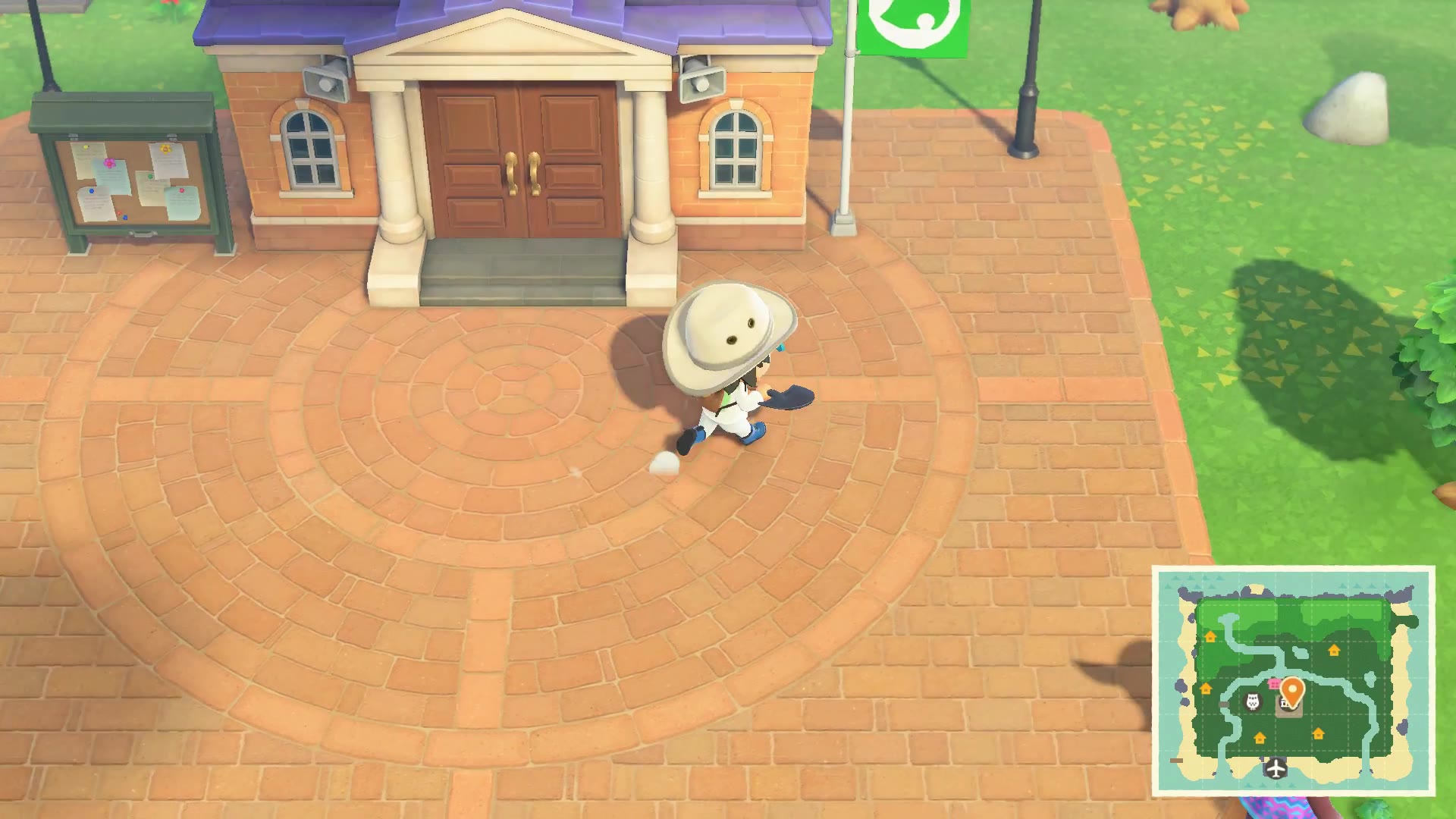 血舞动物森友会实况19 参加服务处完工庆典