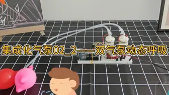 集成化气泵02_2——双气泵动态呼吸