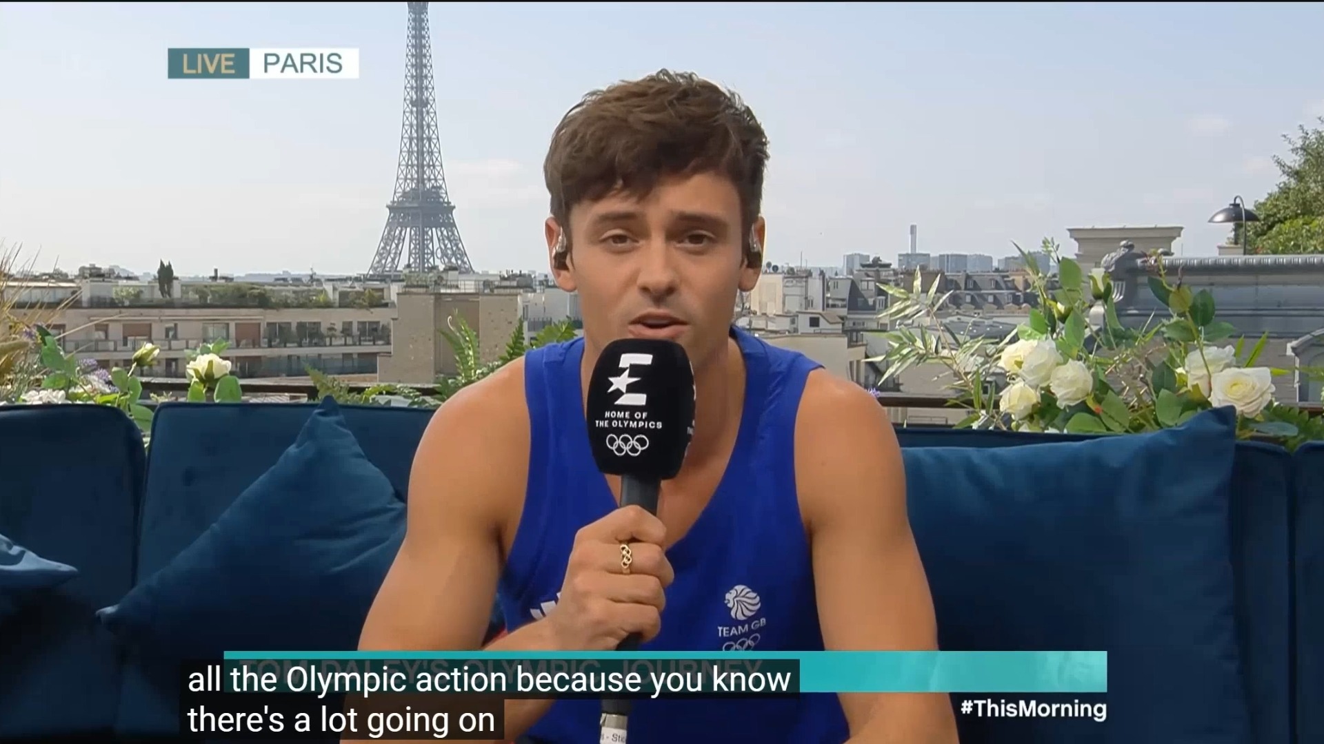 Tom Daley///汤姆戴利带娃和奥运如何两全其美?感谢lance的无私支持 2024.8.1哔哩哔哩bilibili