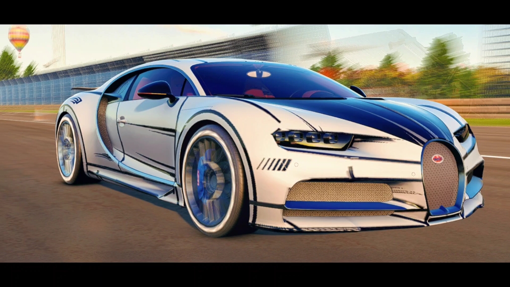 巅峰极速二次元漫画布加迪涂装!