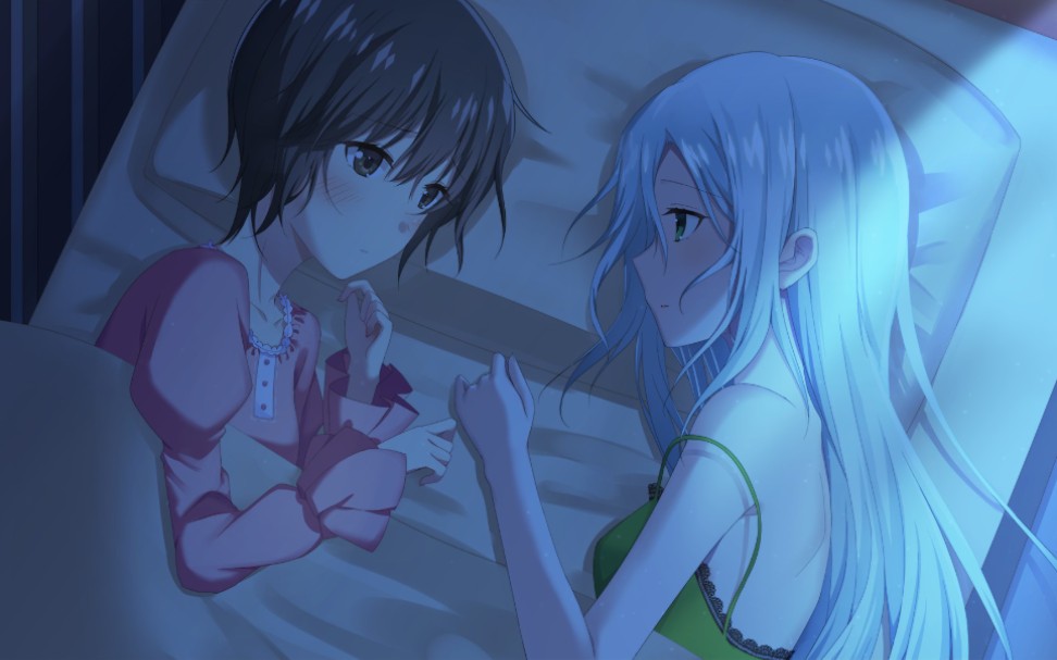 夜永eternal love月下苓,我们只不过是恰好都抓住了那个瞬间,所以就不