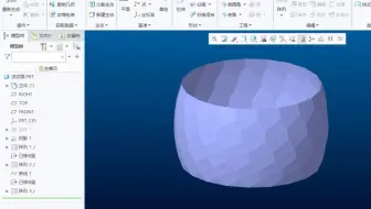 Proe/Creo曲面造型——波纹面