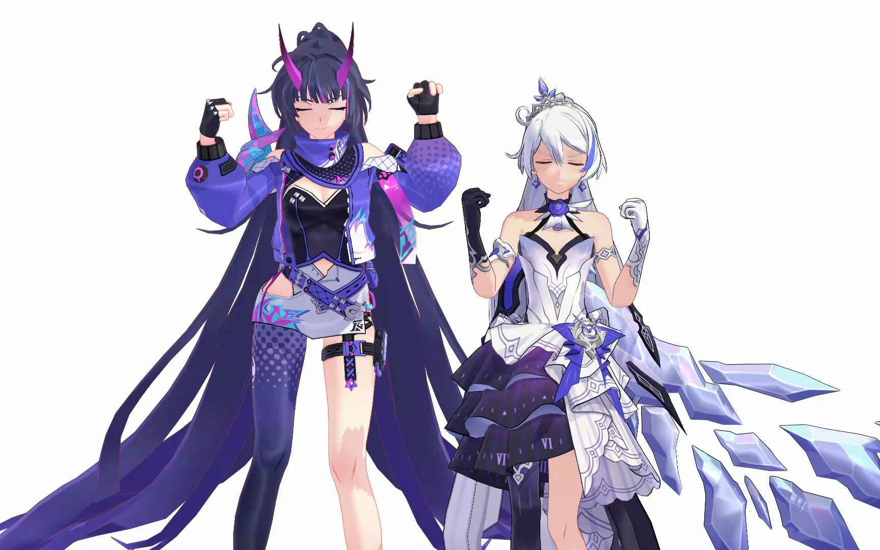 【崩坏3mmd】琪亚娜打了雷之律者的屁股-ketsu drum