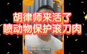 Download Video: 胡律师终于来活了，狂喷动物保护滚刀肉