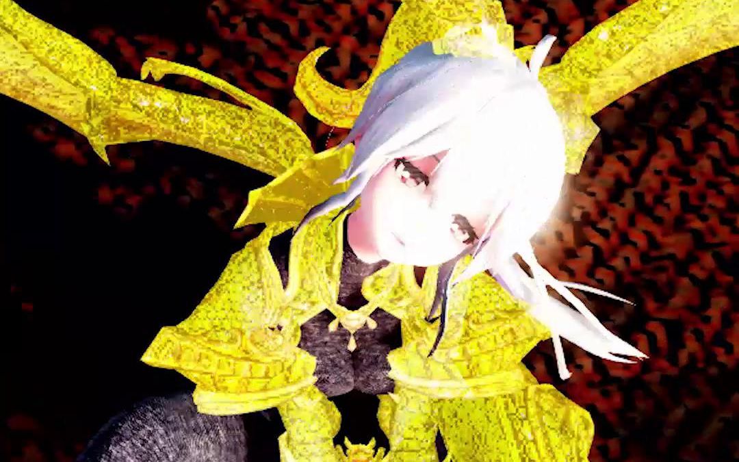 【mmd】 魅魔弱音:今天换了身黄金甲(*^▽^*)! senorita 竖屏版!