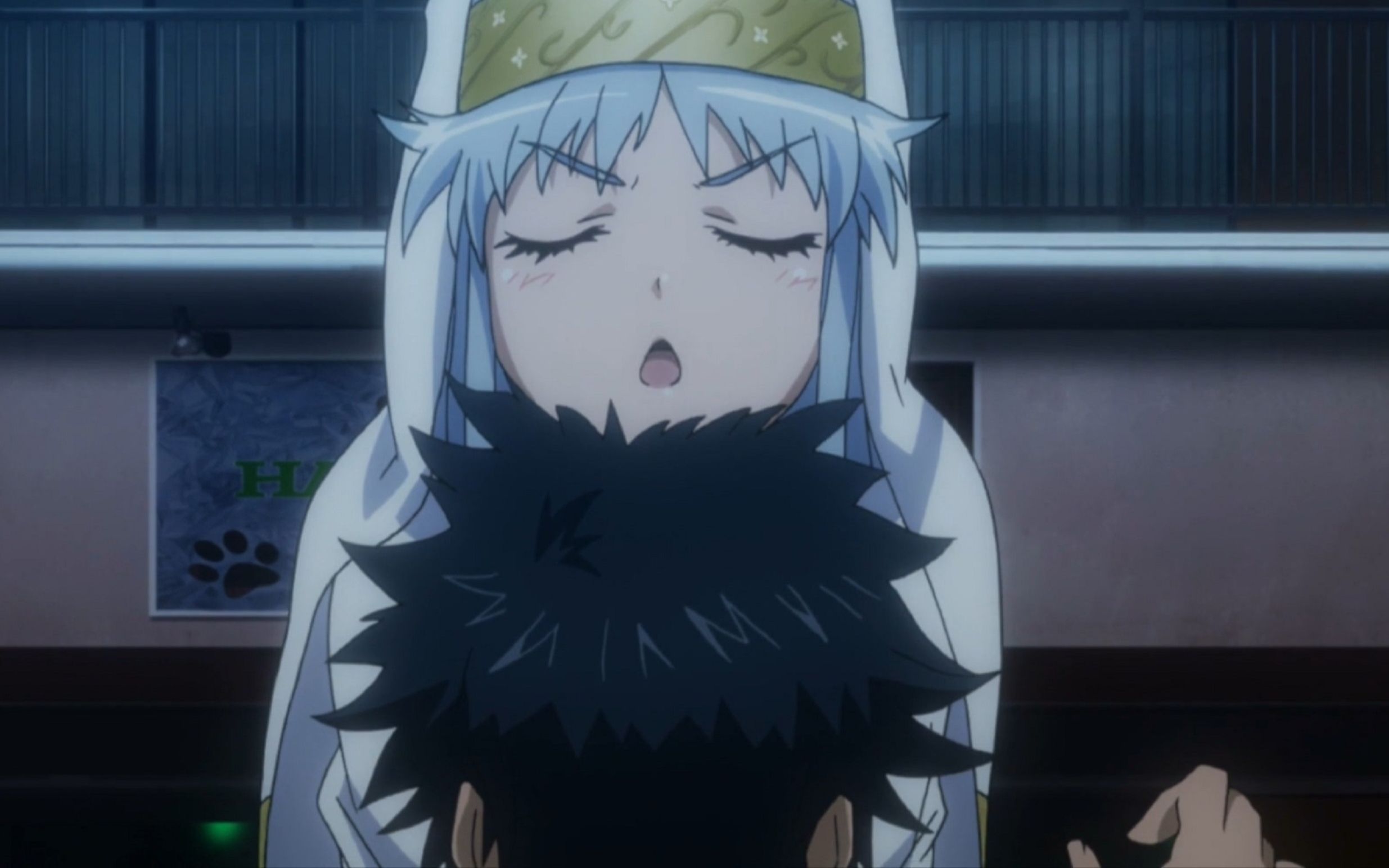 茵蒂克丝给上条当麻进行哺乳