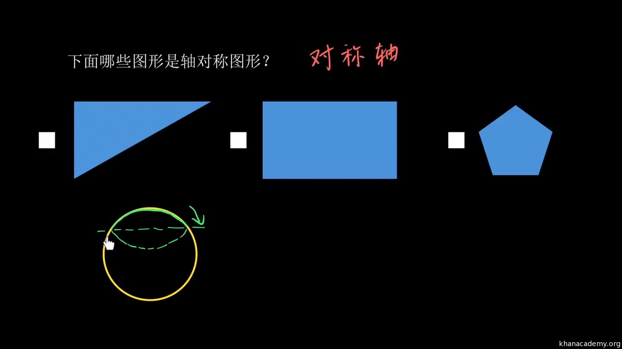 [图]【KhanAcademy】数学二年级-图形的运动（一）-轴对称图形