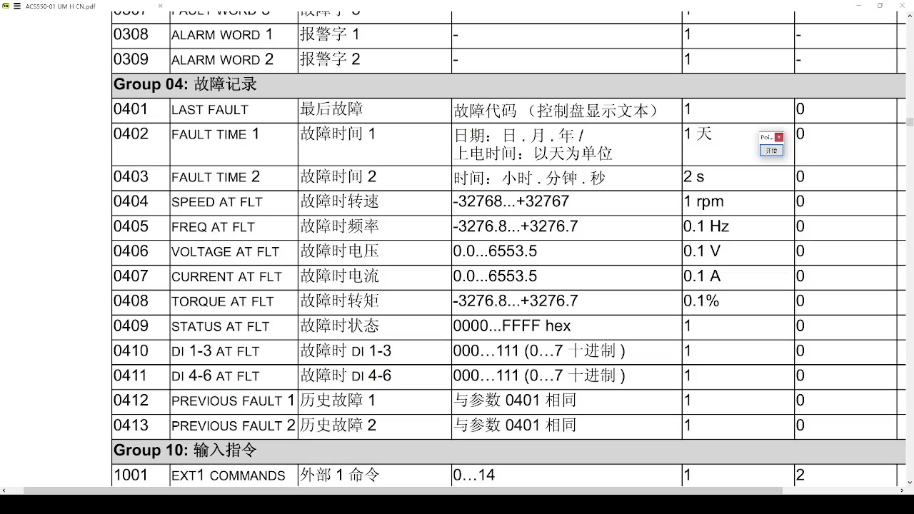 变频器控制电机正反转运行,ABB变频器ACS550如何设置参数,1001参数设置讲解哔哩哔哩bilibili