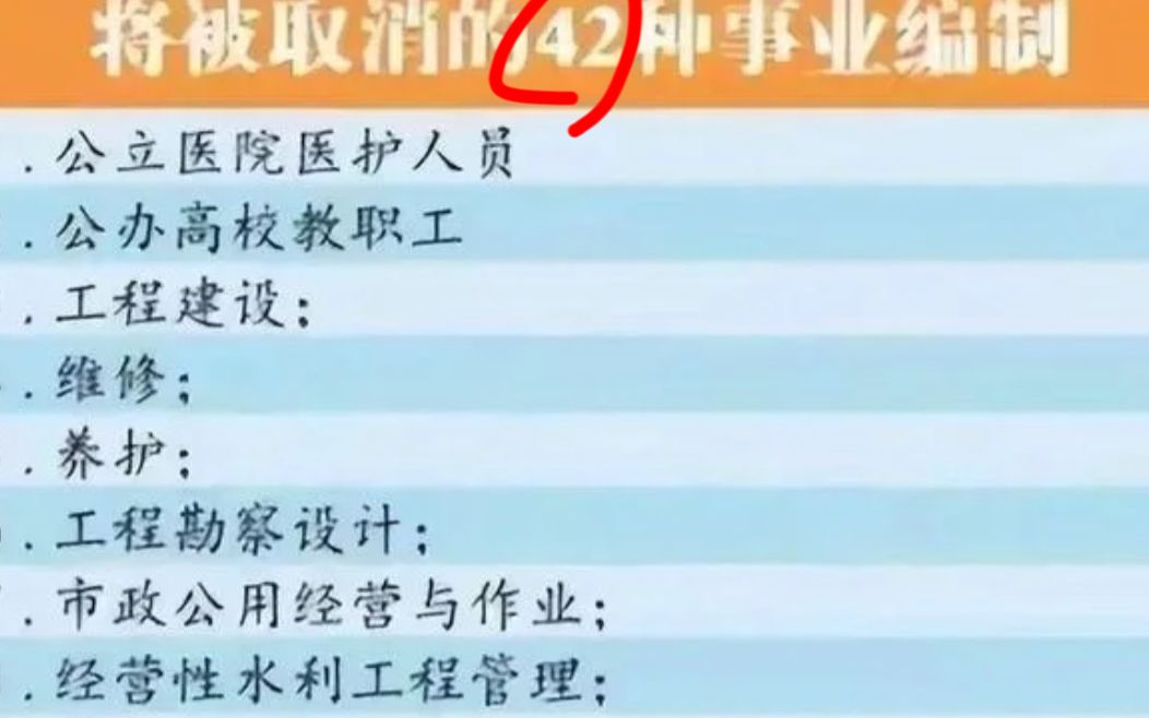 铁饭碗哭了!2023年底取消事业编:时代抛弃你,连招呼都不打哔哩哔哩bilibili