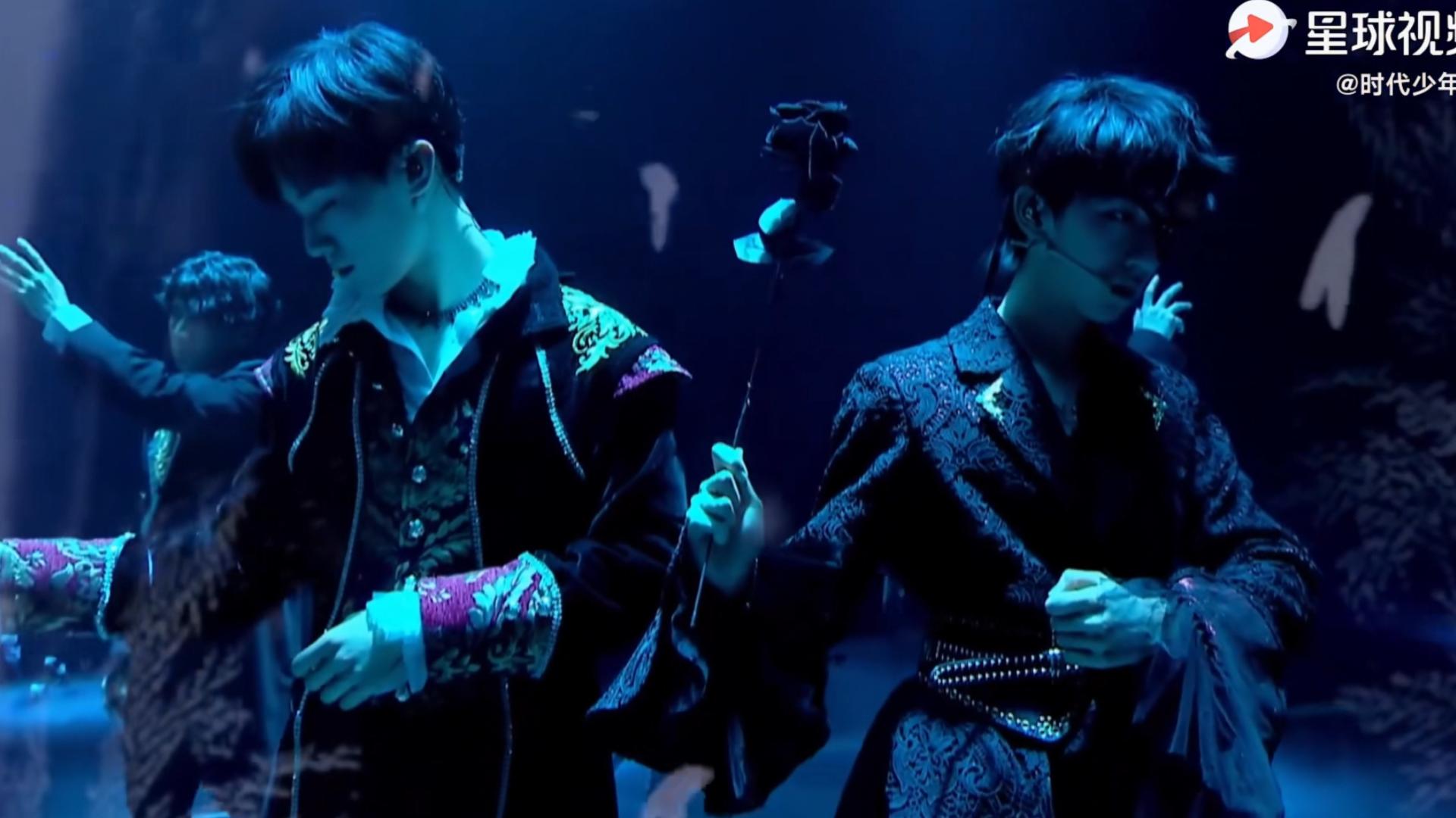 【张真源 贺峻霖《红玫瑰》】人们总以为殉情只是古老的传言-殊不知.