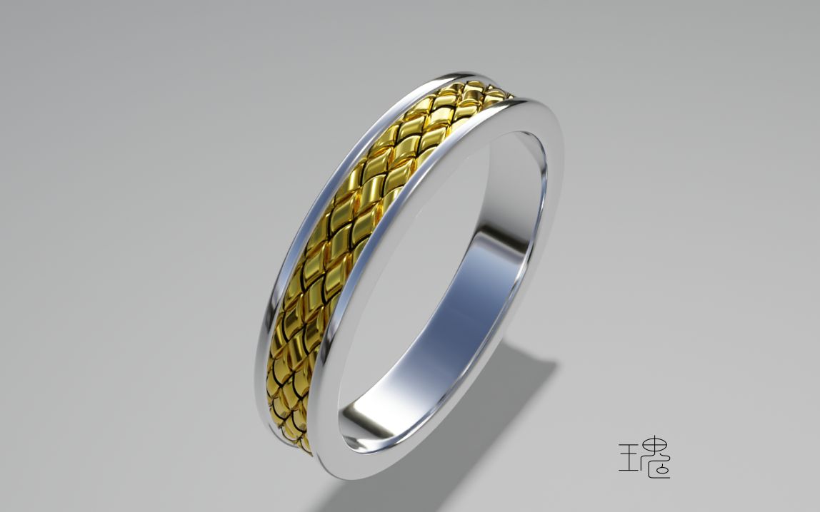 blender珠宝3d建模主题教学076:皮革编织戒指/blender jewelry design