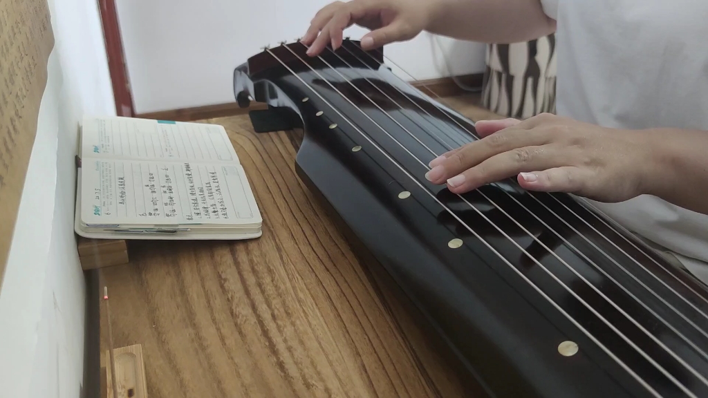 100天 · 琴人成长计划 d009 半山听雨泛音选段 沧海一声笑泛音版