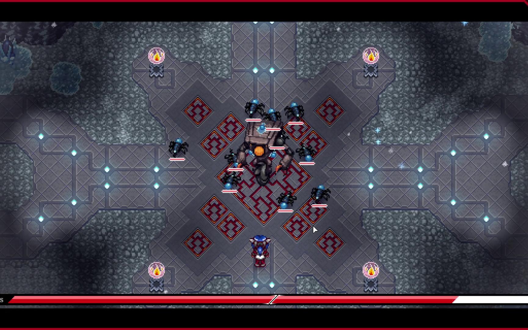 [图]【LV1的CrossCode/远星物语】01 vs. 受感染的独轮机兵