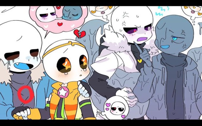 (the girl is dream sans)//bad guys//dream sans//.have fun.