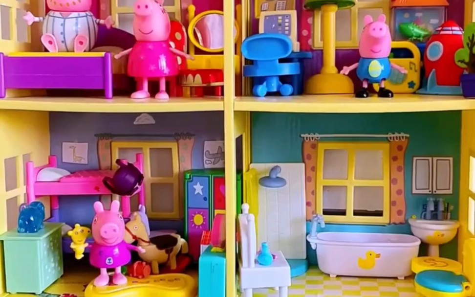 我们一起来布置小猪佩奇的房间