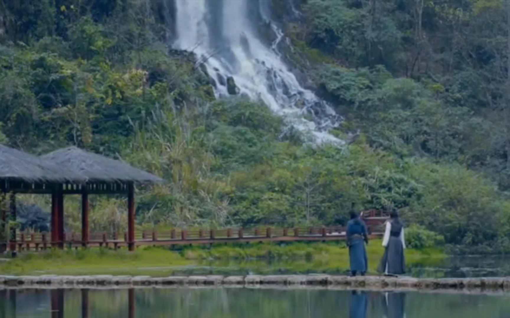 将夜书院后山空镜