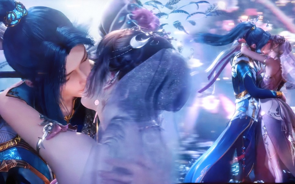 国漫绝美世纪婚礼!三舞订婚,实现少年时的誓言,牵你的手走漫长岁月