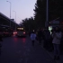 北京步行 傍晚漫步北京望京