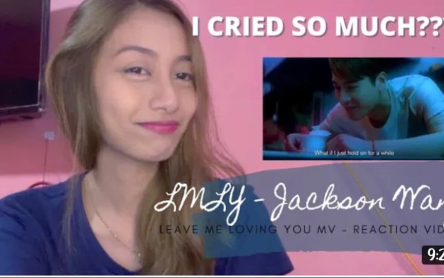 [图]WHO HURT YOU?!?|LMLY(Leave Me Loving You)-Jackson Wang MV REACTION VIDEO