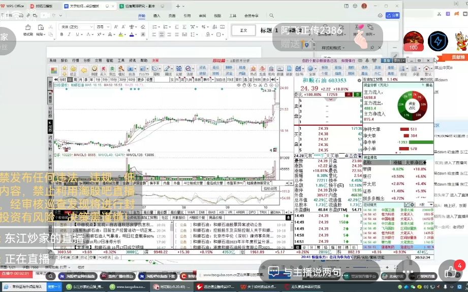 淘股吧直播20231017东江炒家哔哩哔哩bilibili