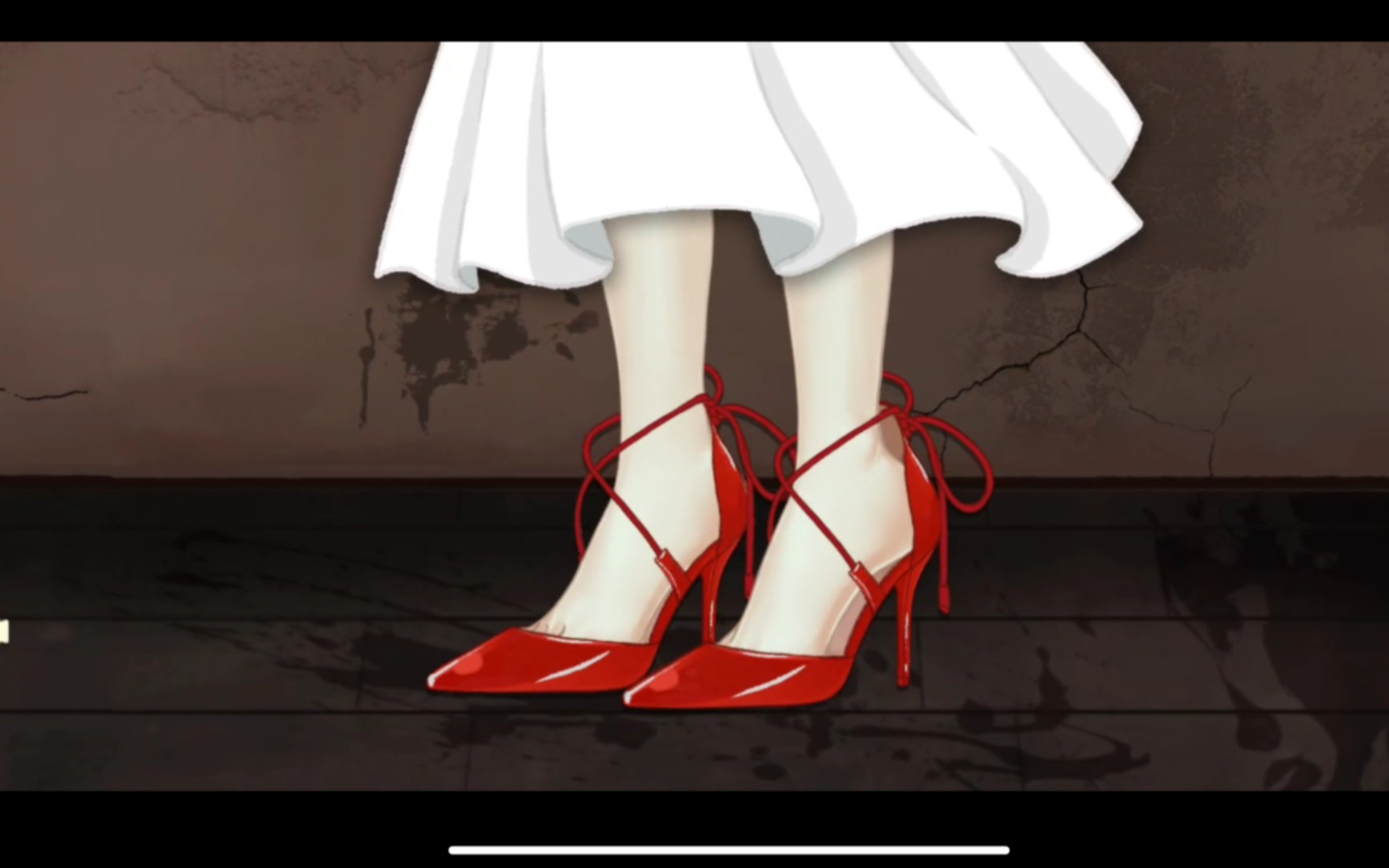 女鬼小姐姐的委托任务:清洁鞋子和修指甲(ps:背景音乐有点恐怖,最好