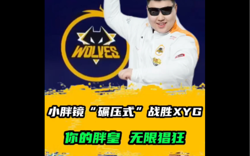 小胖镜"碾压式"战胜xyg ,你的胖皇 无限猖狂 #kpl #2023kpl春季赛