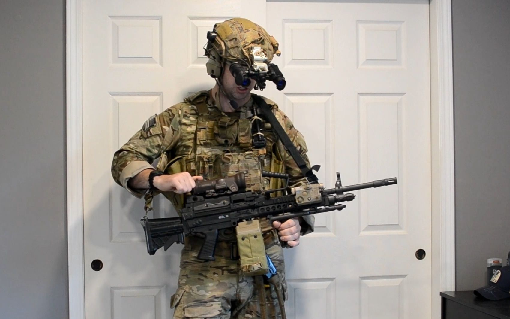 [搬]75游骑兵mk48机枪手装备loadout