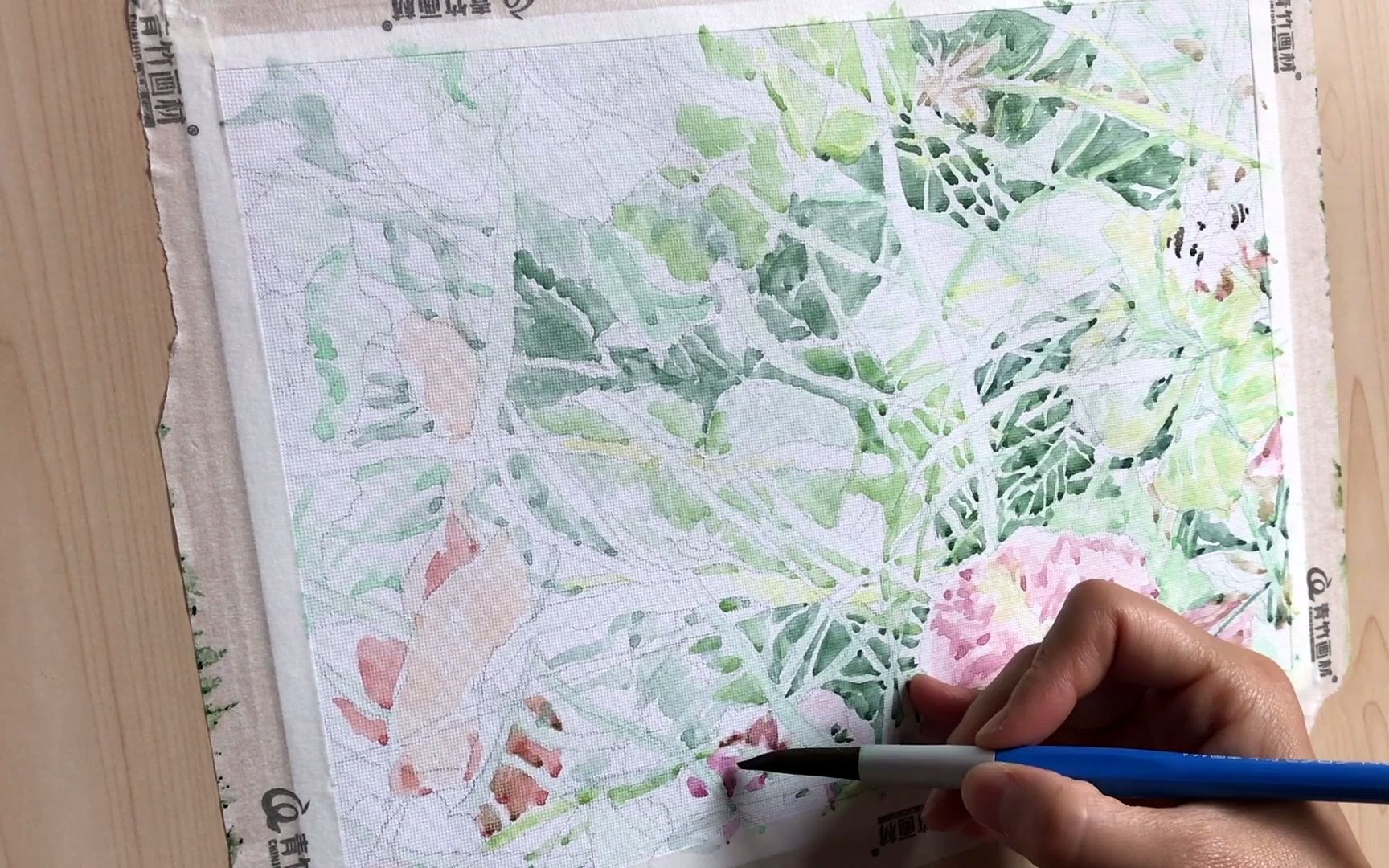 [图]野花水彩画 部分1 - Wildflowers Watercolour Painting Part 1