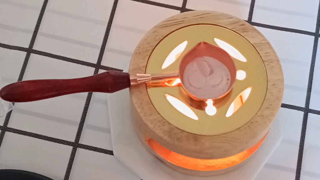 超治愈的火漆蜡融化过程