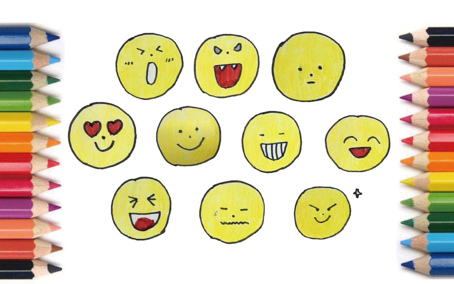 绘画的emoji表情图片
