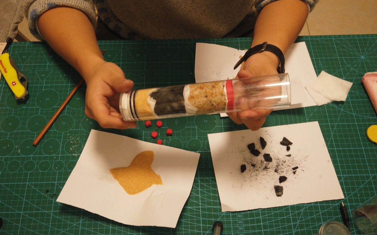 户外简易净水器的制作和使用