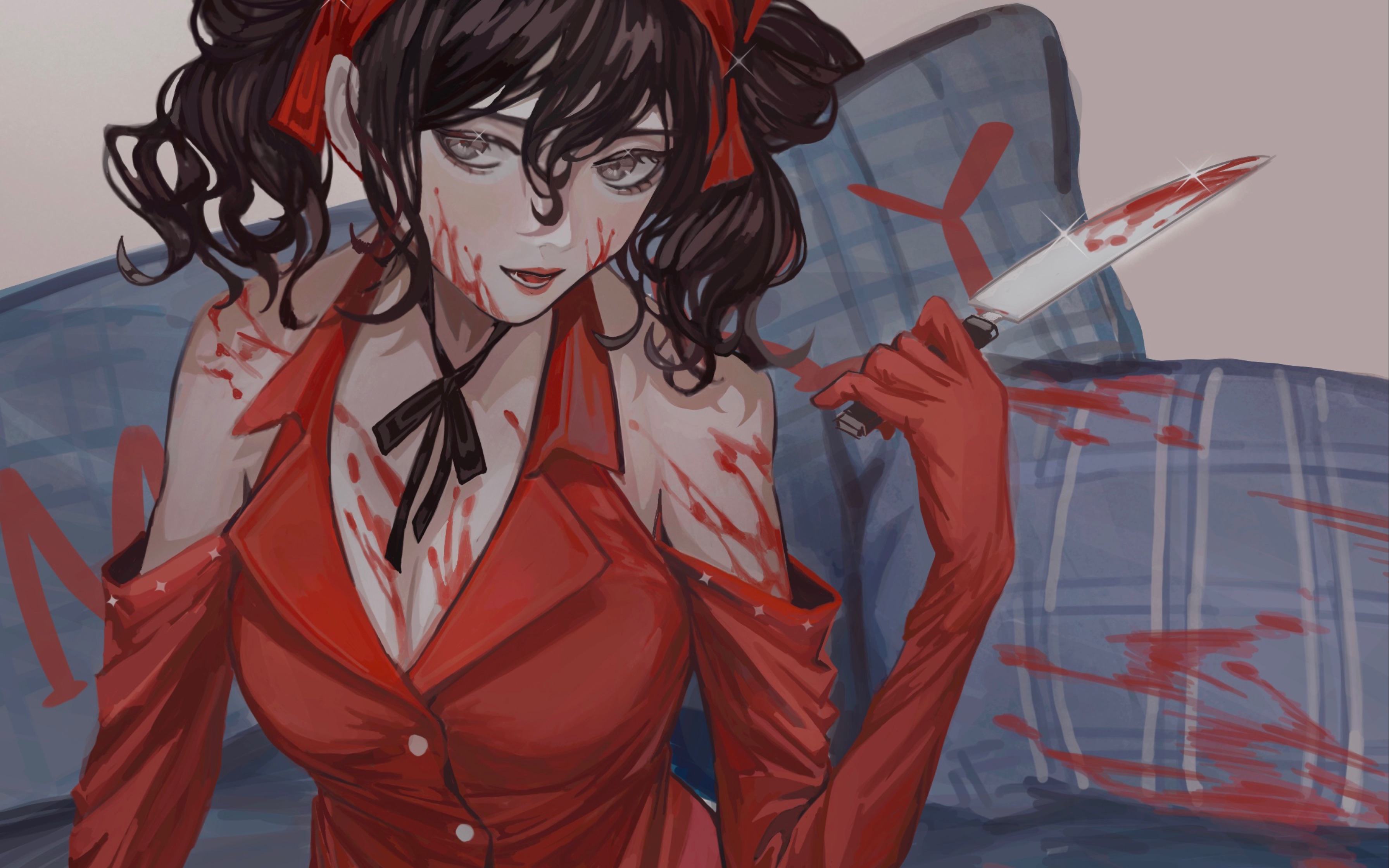 【procreate】oc / hello bloodymary 血腥玛丽