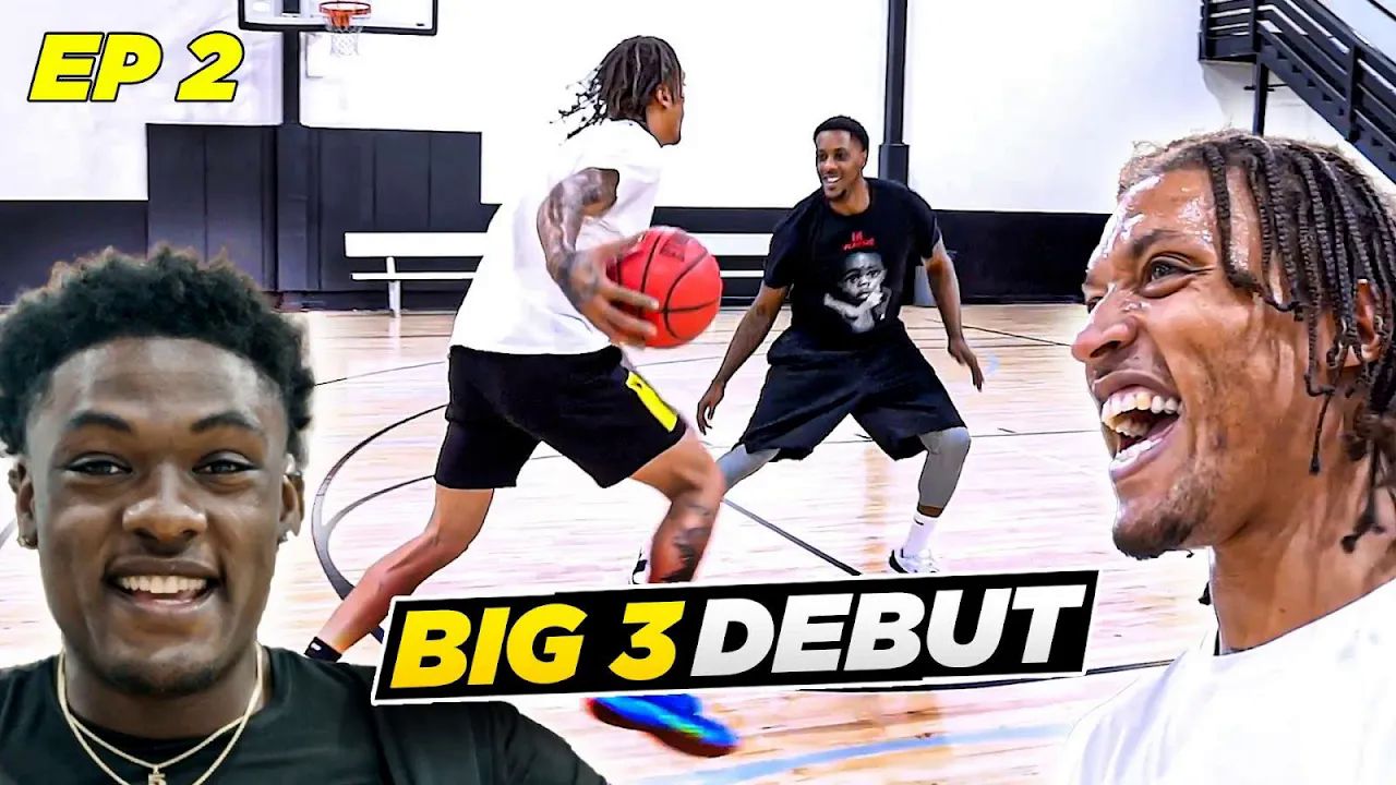 Nasir和nba球员一起参与了Big3联赛 Ep.2视频中能看到查尔莫斯,迈克尔比斯利,雷吉埃文斯,“连长”布鲁尔哔哩哔哩bilibili