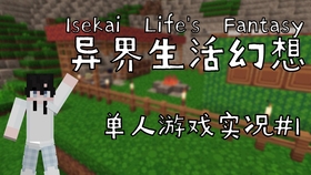 Minecraft Isekai Life S Fantasy 异界生活幻想 史诗级的mc生活第二集 哔哩哔哩 つロ干杯 Bilibili