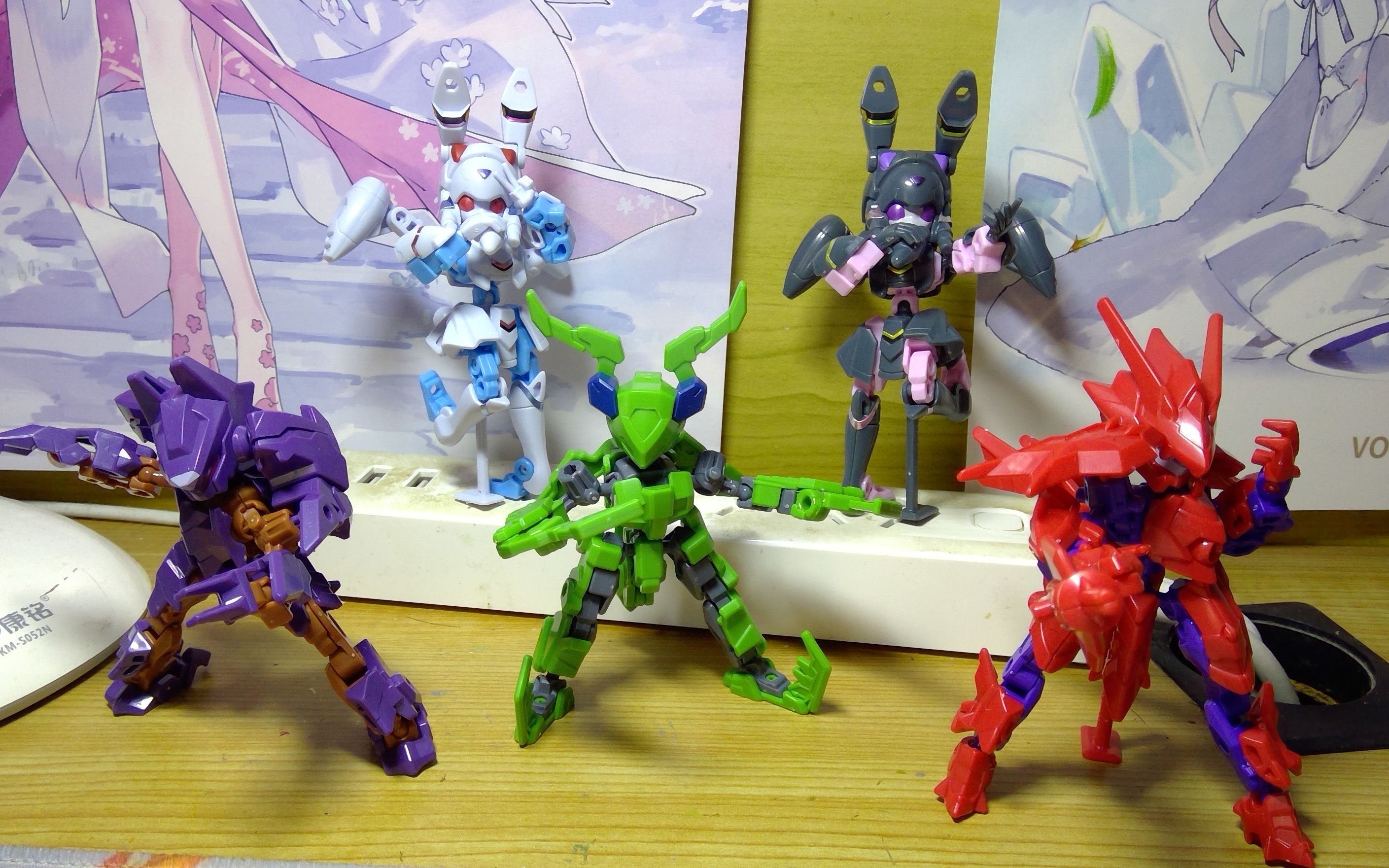 345 animagear de 第二弹 drageas & mantiraid & garugeas