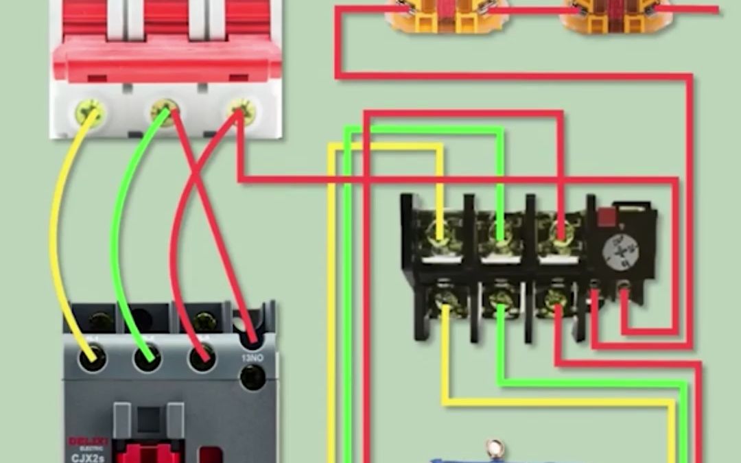一张图教会电工如何接线,赶紧收藏哔哩哔哩bilibili