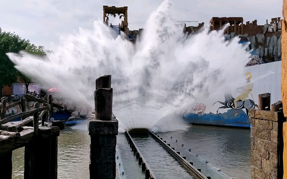 北京欢乐谷漂流