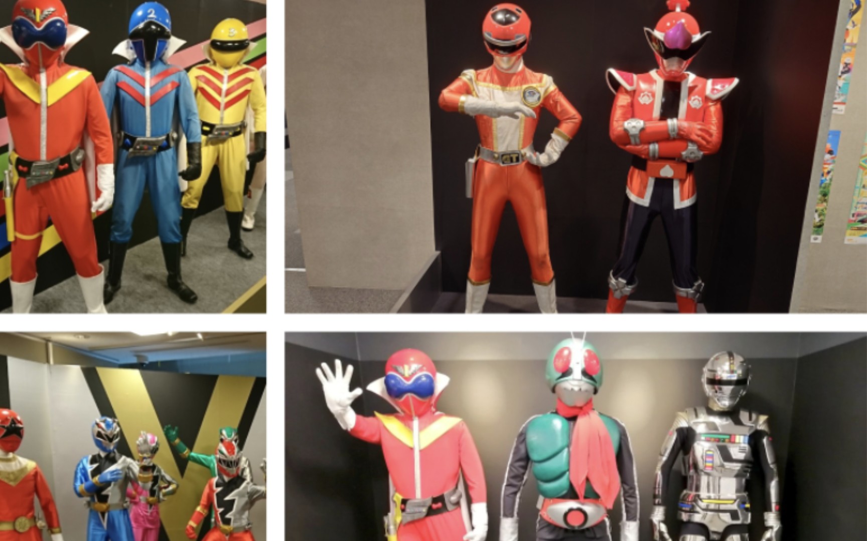 假面骑士,超级战队,金属英雄 皮套展