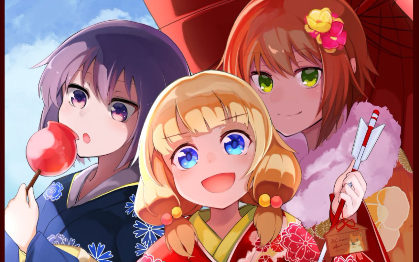 附身动漫94为了达到xx目的妹子们居然合体了