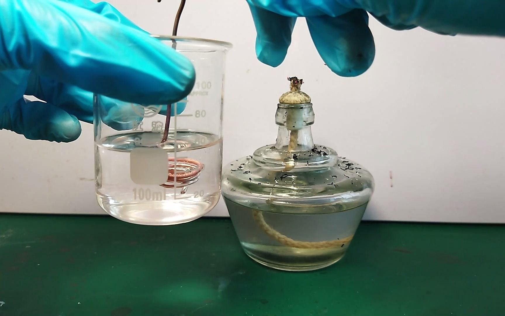 乙醇的催化氧化实验图图片
