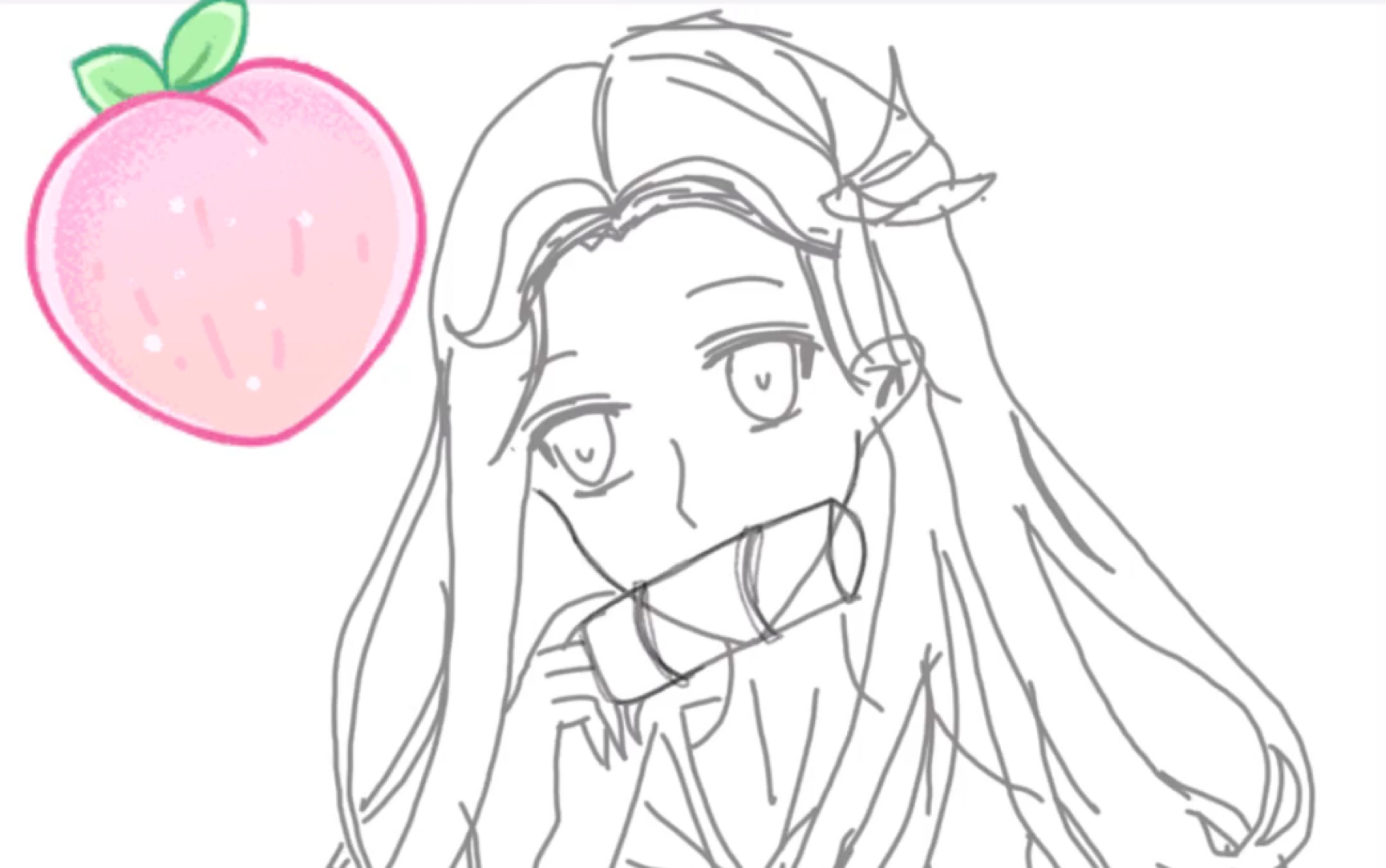 【指绘】快来看五年级小学生临摹祢豆子