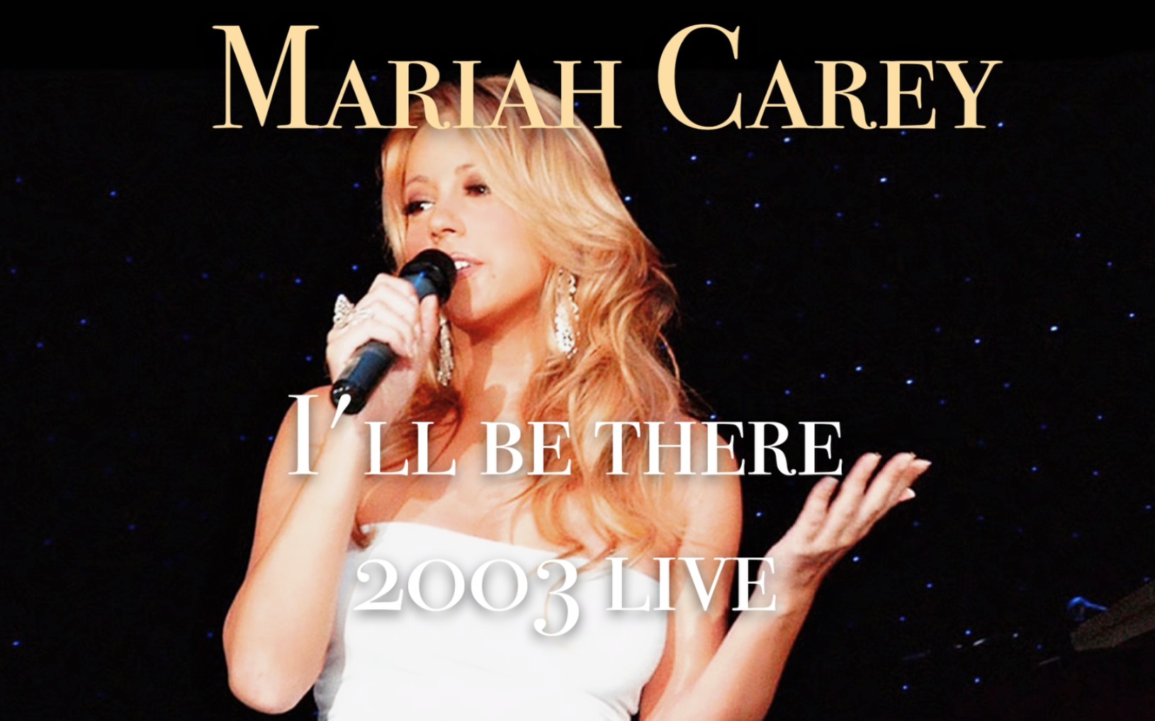 【惊为天人的海豚音】玛利亚凯莉手链巡演【ill be there】唯一哨音