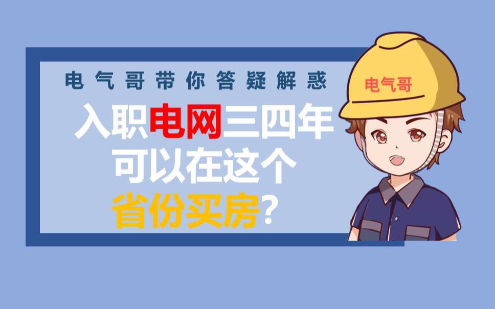 听说入职电网三四年能在这个省份买房?哔哩哔哩bilibili