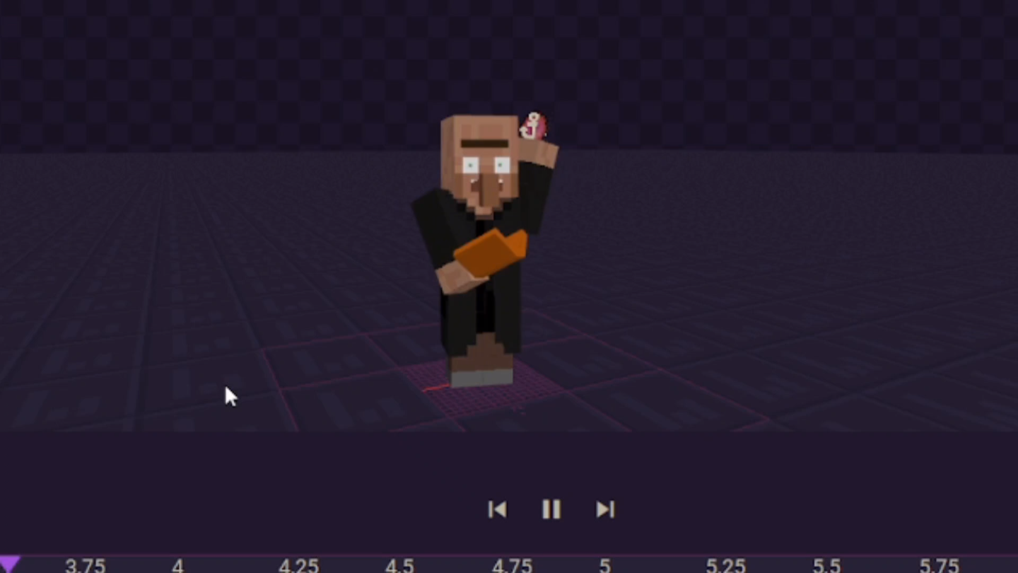 芥末召唤黑曜石铁傀儡动画