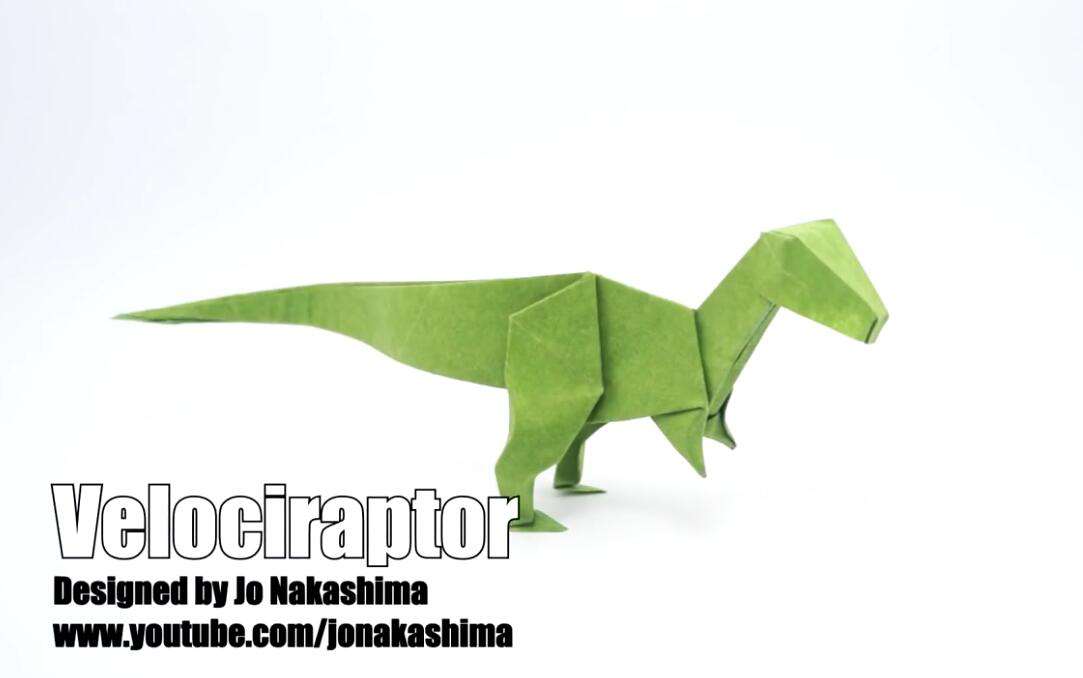 【youtube--折纸】迅猛龙