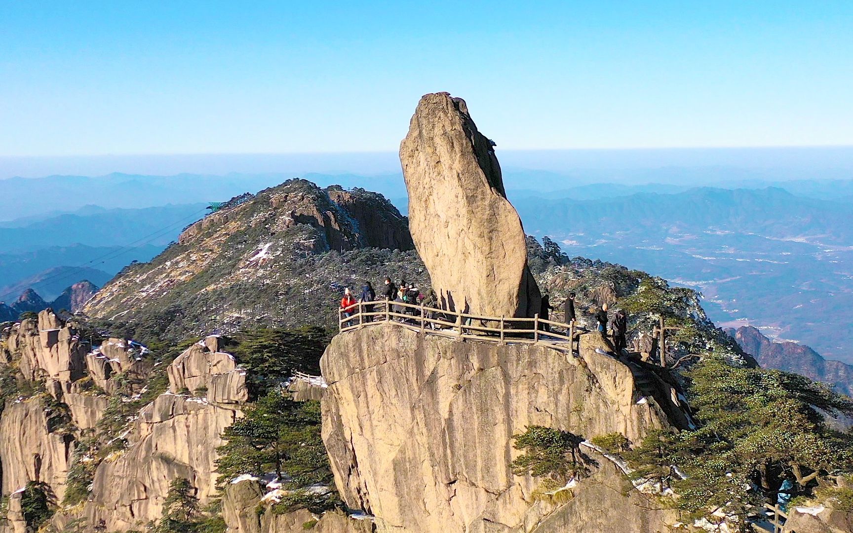 这是什么神仙地方,黄山的日出,云海,雾凇太美了!哔哩哔哩bilibili