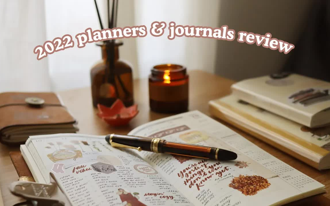 【搬运】2022 Planners & Journals Review | Hobonichi & Traveler's Notebook哔哩哔哩bilibili